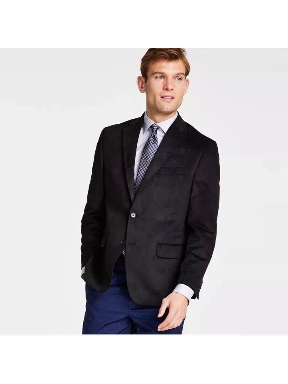 MICHAEL KORS "Kent" Men's Classic Fit Sport Coat Blazer Suit Jacket 40L Black